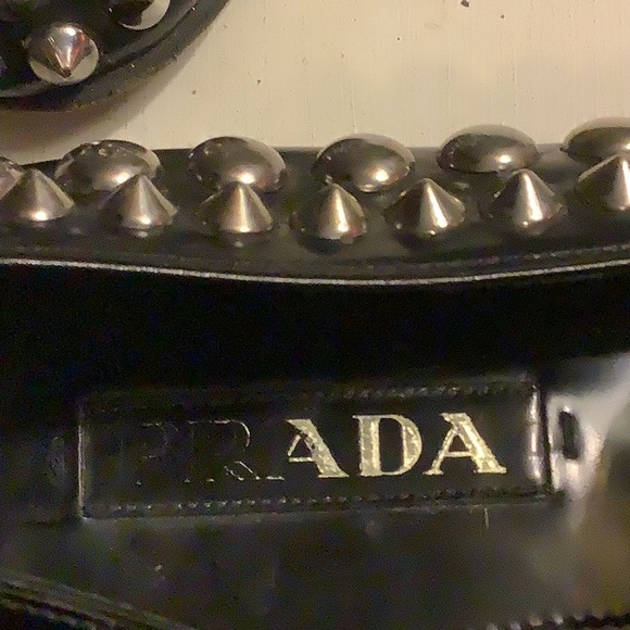Prada Studded flats. - Picture 5 of 7